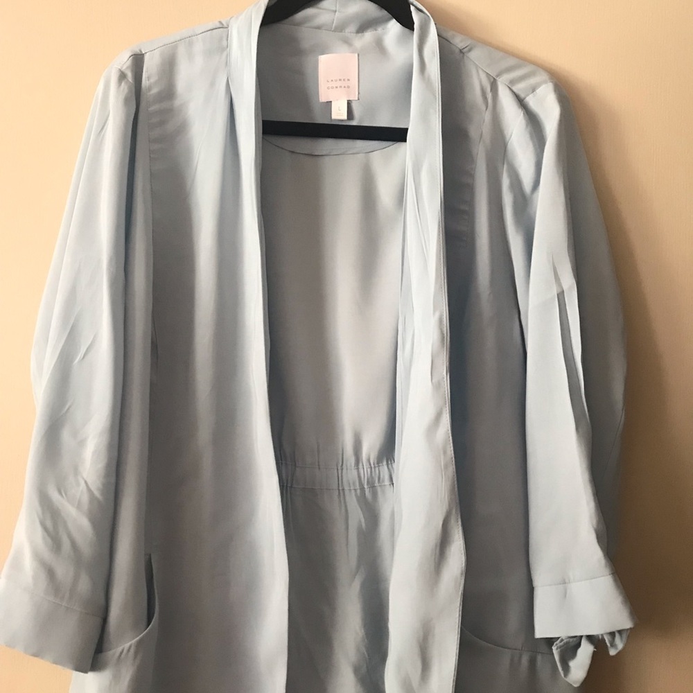Lauren Conrad light blue blazer xl